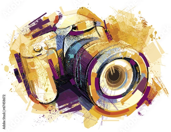 Fototapeta Golden Cam