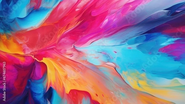 Fototapeta plant colorful macro background close illustration color beautiful, leaf green, up light plant colorful macro background close