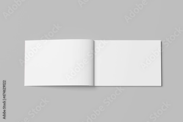 Obraz Catalog A4 landscape Mockup