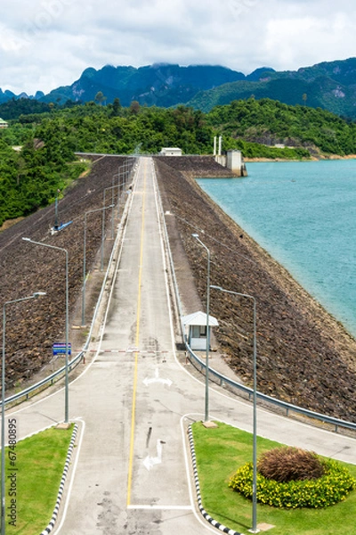 Obraz Roadside barrage