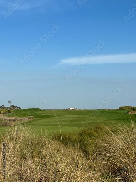 Obraz The Ocean Course Golf Course on Kiawah Island in South Carolina.