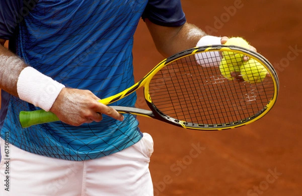 Obraz Sprawdzanie piłek