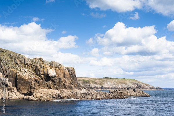 Fototapeta Cliff and sky