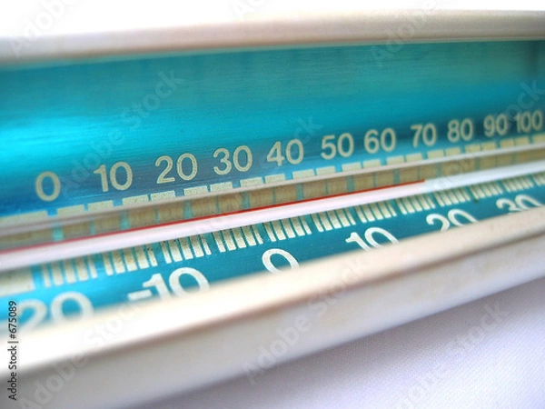 Fototapeta thermometer