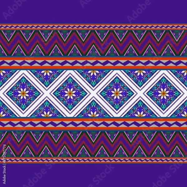 Fototapeta seamless pattern Geometric ,ethnic, diagonal, lines ,seamless, pattern, background ,texture, pattern ,clothing wrapping, batik ,Ikat ,native ,fabric ,free hand ,two tone,Tropical,mandalas ,
American 