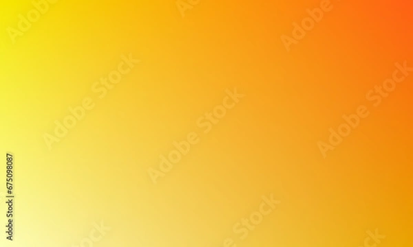 Obraz beautiful bright yellow color gradient background with smooth texture