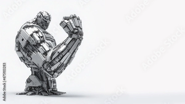 Obraz bolt and nut, iron arm