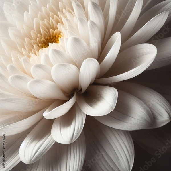 Fototapeta 하얀 국화꽃 근접