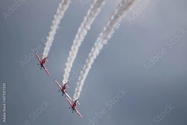 Fototapeta airplane in the sky
