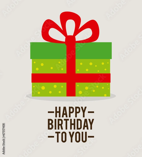 Obraz Birthday design