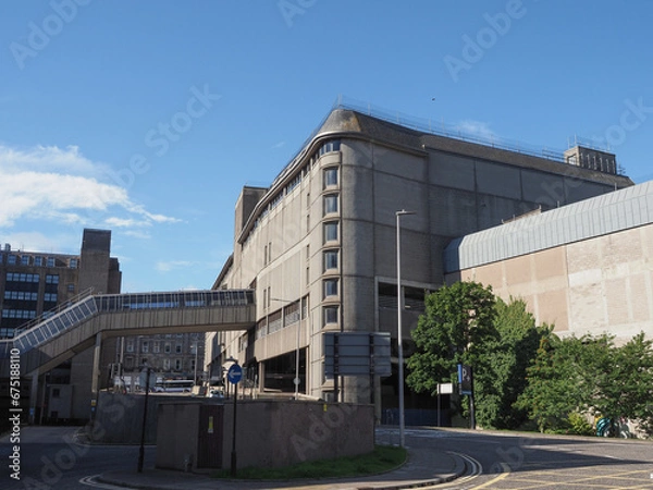 Obraz Trinity Centre car park in Aberdeen