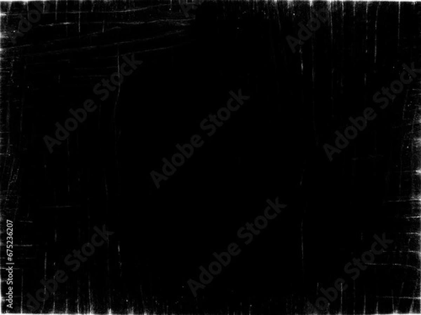 Obraz Black Grunge Scratched Texture