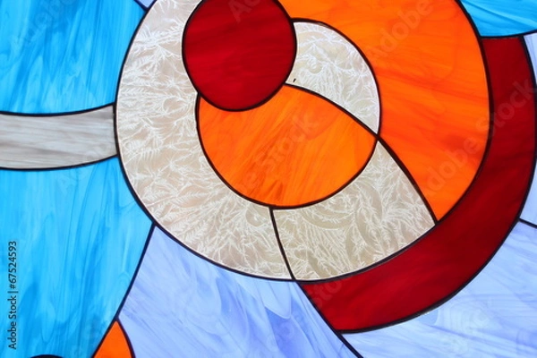 Fototapeta stained-glass window