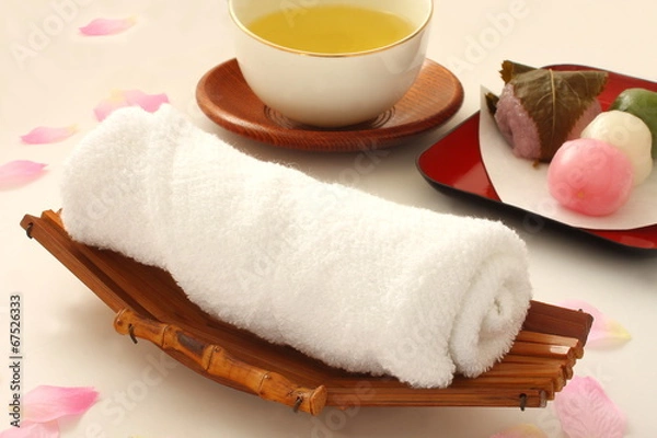 Obraz おしぼり　おもてなし