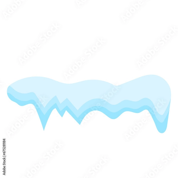 Fototapeta Snow Cap Pile