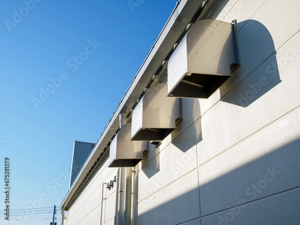 Fototapeta 換気ダクト