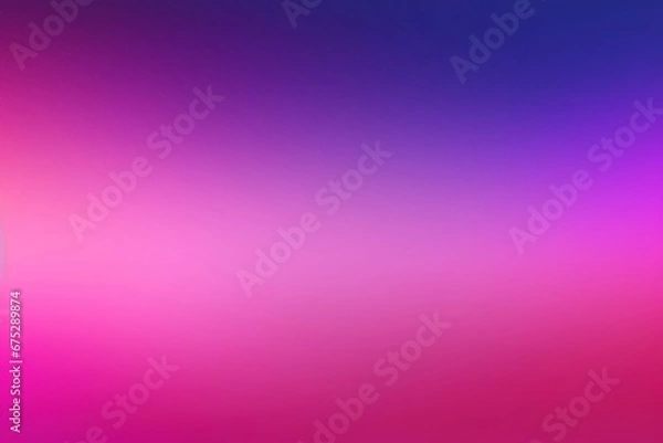 Fototapeta Purple Blue Pink Visual Harmony: A Blurred Color Gradient Backdrop with Textured Graininess and Fine Lines - A Versatile Choice for Poster, Banner, and Landing Page Creatives