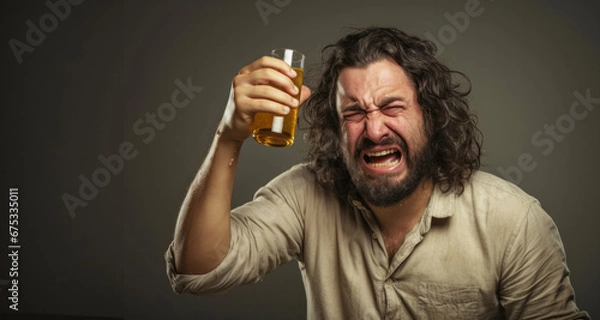 Obraz Alcohólico desesperado