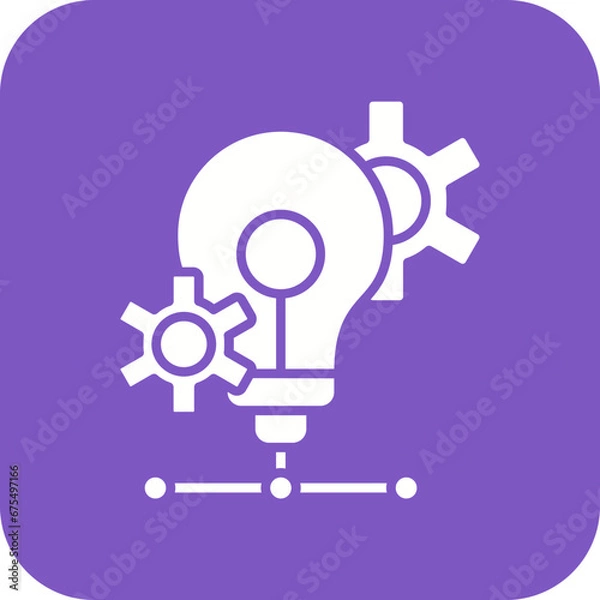 Fototapeta Concept Line Icon