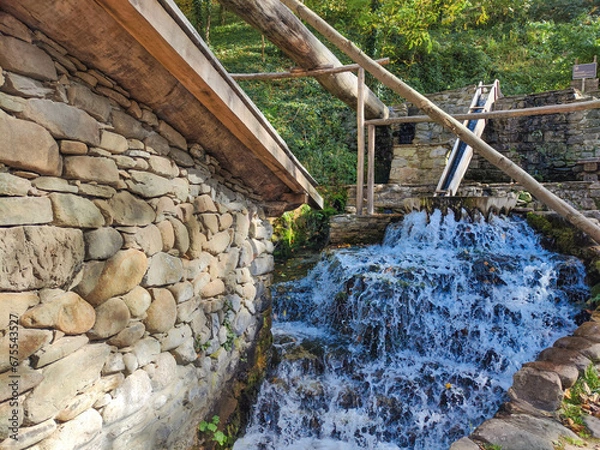 Fototapeta old stone bridge