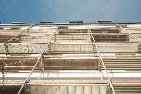 Fototapeta Gerüstbau