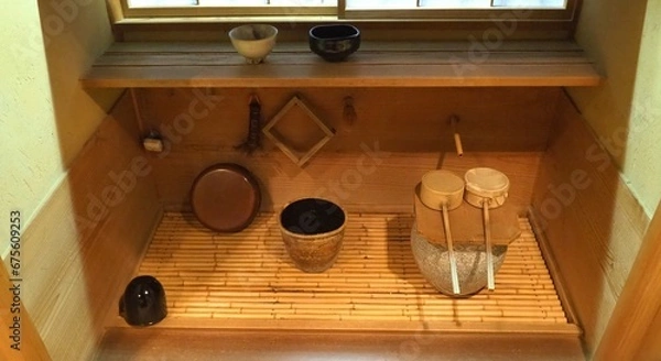 Obraz 茶室の水屋