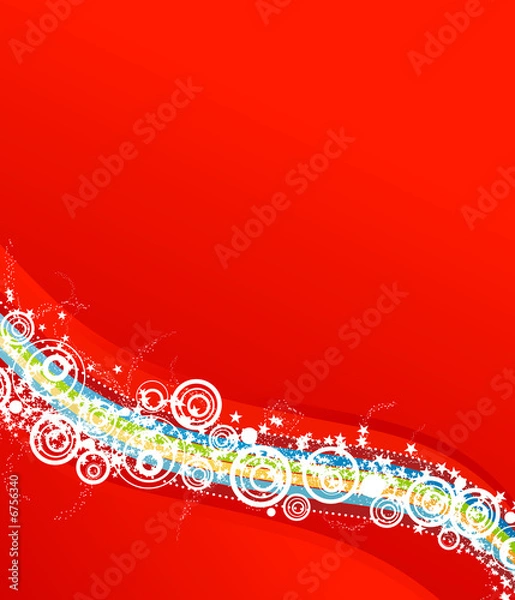 Obraz Celebration background with millions of stars