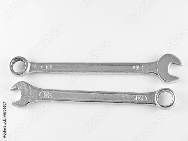 Fototapeta two wrenches