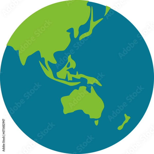 Fototapeta globe icon