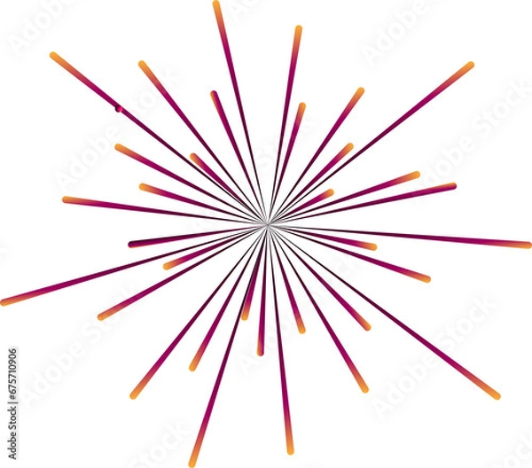 Obraz Christmas celebration star fireworks explosion fantasy glowing isolated abstract background