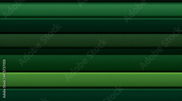 Fototapeta Sleek gradient of dark green stripes, perfect for modern and tranquil design backgrounds.