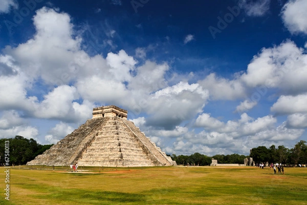 Obraz Maya Pyramid, Chichen-Itza, Mexico