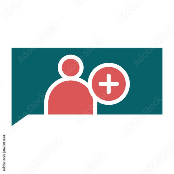 Fototapeta Subscribers Icon Style