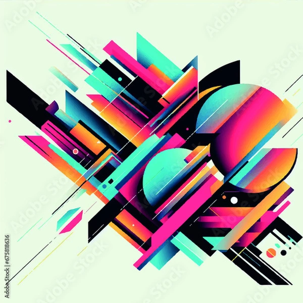Obraz Constructivism Style Image