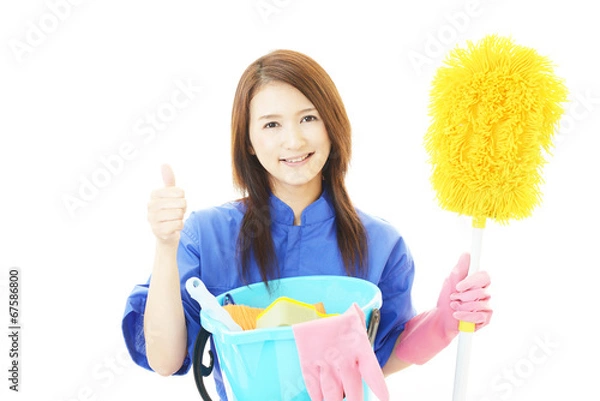 Fototapeta 笑顔の労働者