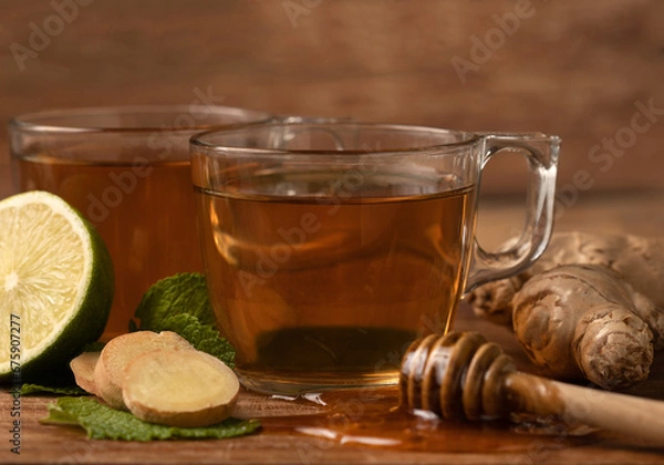 Obraz thé au gingembre