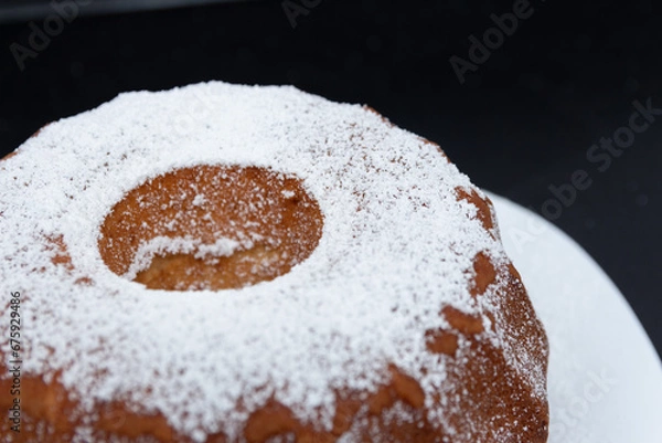 Obraz cake on a plate