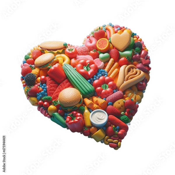 Obraz food heart