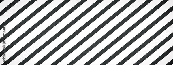 Obraz Diagonal stripe seamless pattern. Geometric classic