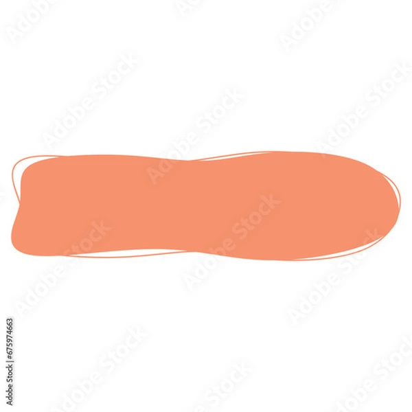 Fototapeta Rectangle Blob Label