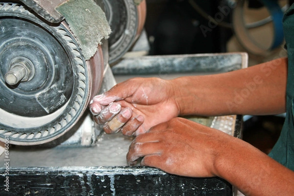 Obraz Tailleur de jade