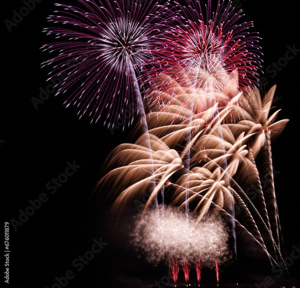 Obraz 華やかな花火