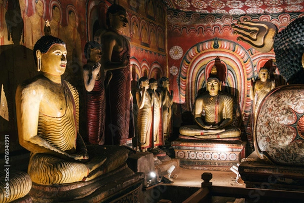 Fototapeta Buddyjska Świątynia Sri Lanka Dambulla 2