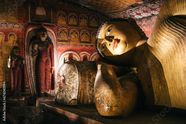 Fototapeta Buddyjska Świątynia Sri Lanka Dambulla 1