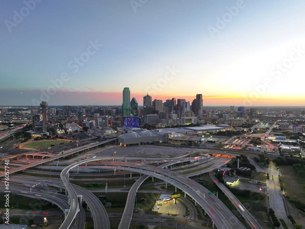 Obraz Dallas Texas Downtown