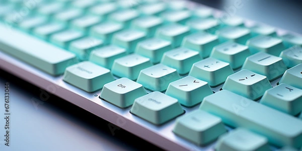 Obraz keyboard close up