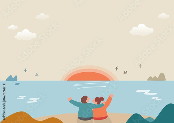 Obraz Happy New Year and 2024