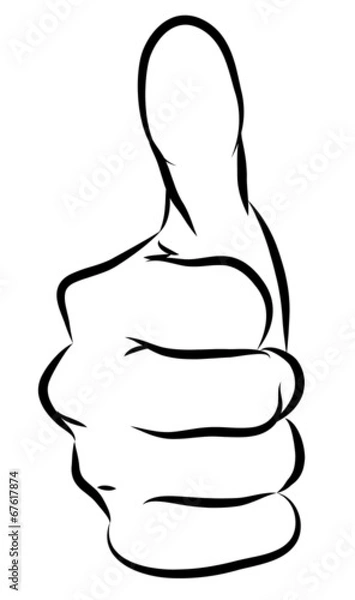 Obraz Okey Hand Sign