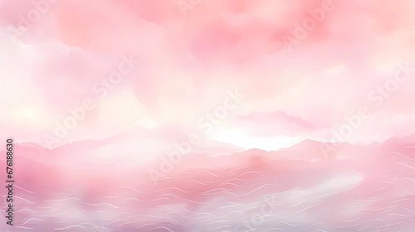 Obraz Digital blur gradient abstract poster web page PPT background