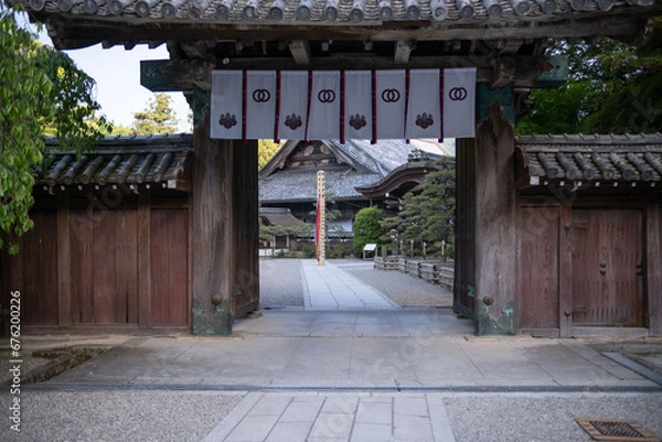 Obraz 長谷寺，奈良県，寺， 日本の建築物，木造，伝統, 日本の文化，建築,，アジア，仏塔,，古代， 旅行，日本,，伝統，歴史